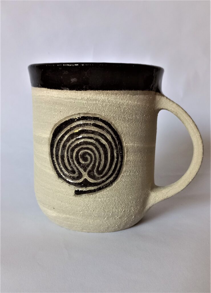 Merkurjev labirint v glini, pottery art, labirint povezanosti