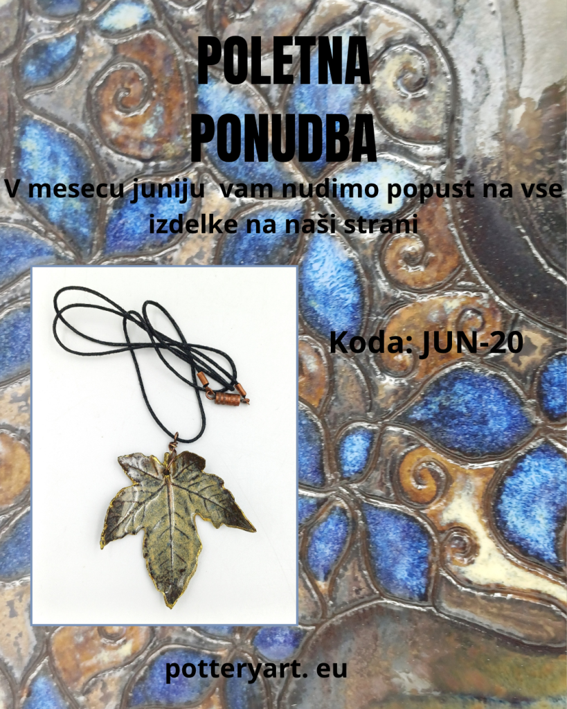 poletna ponudba, pottery art, ugoden nakup keramike
