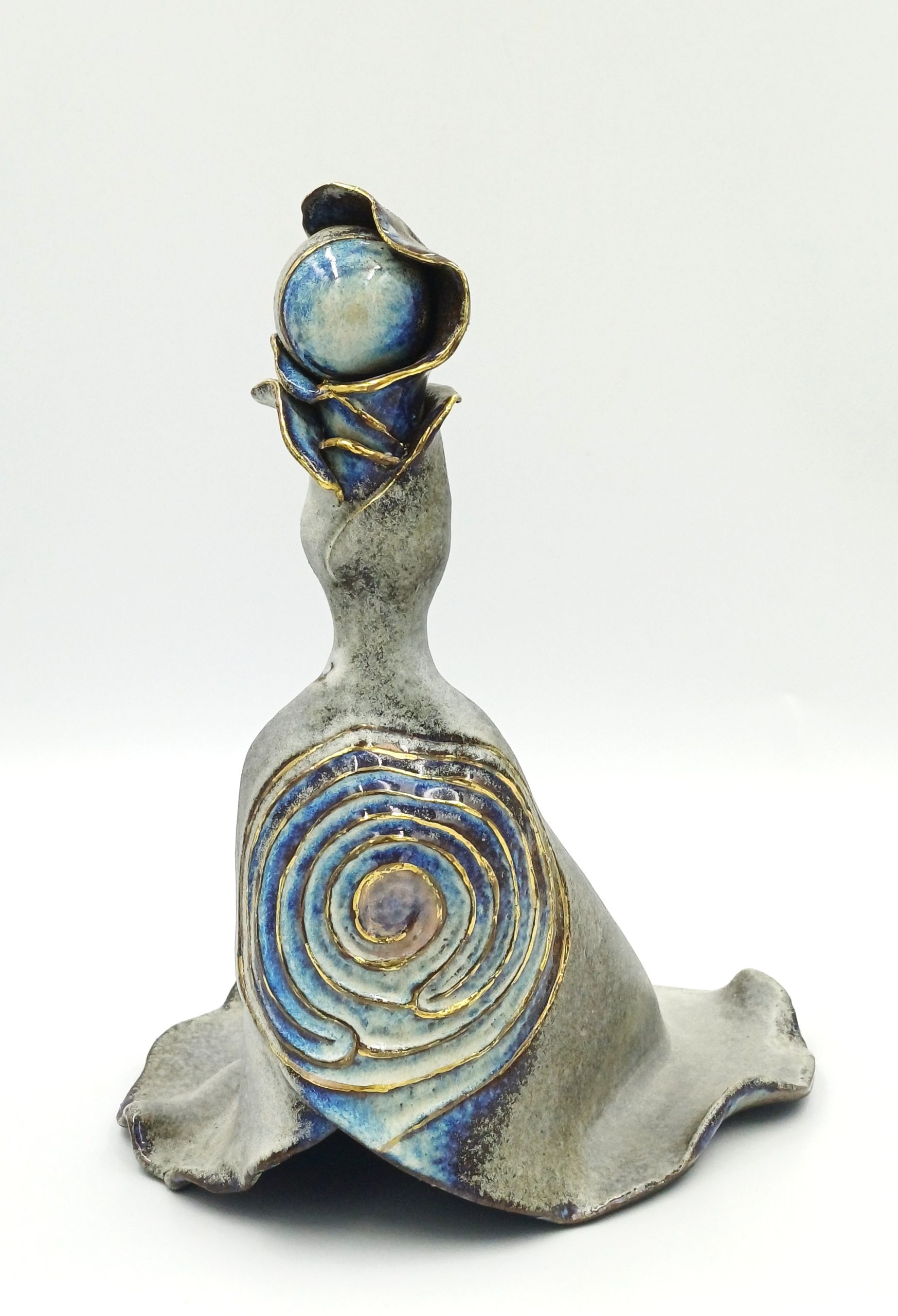 Lunin labirint na kipcu, pottery art, labirint občutij