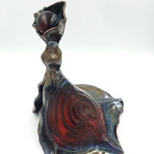 Sončni labirint na kipcu, pottery art, labirint moči