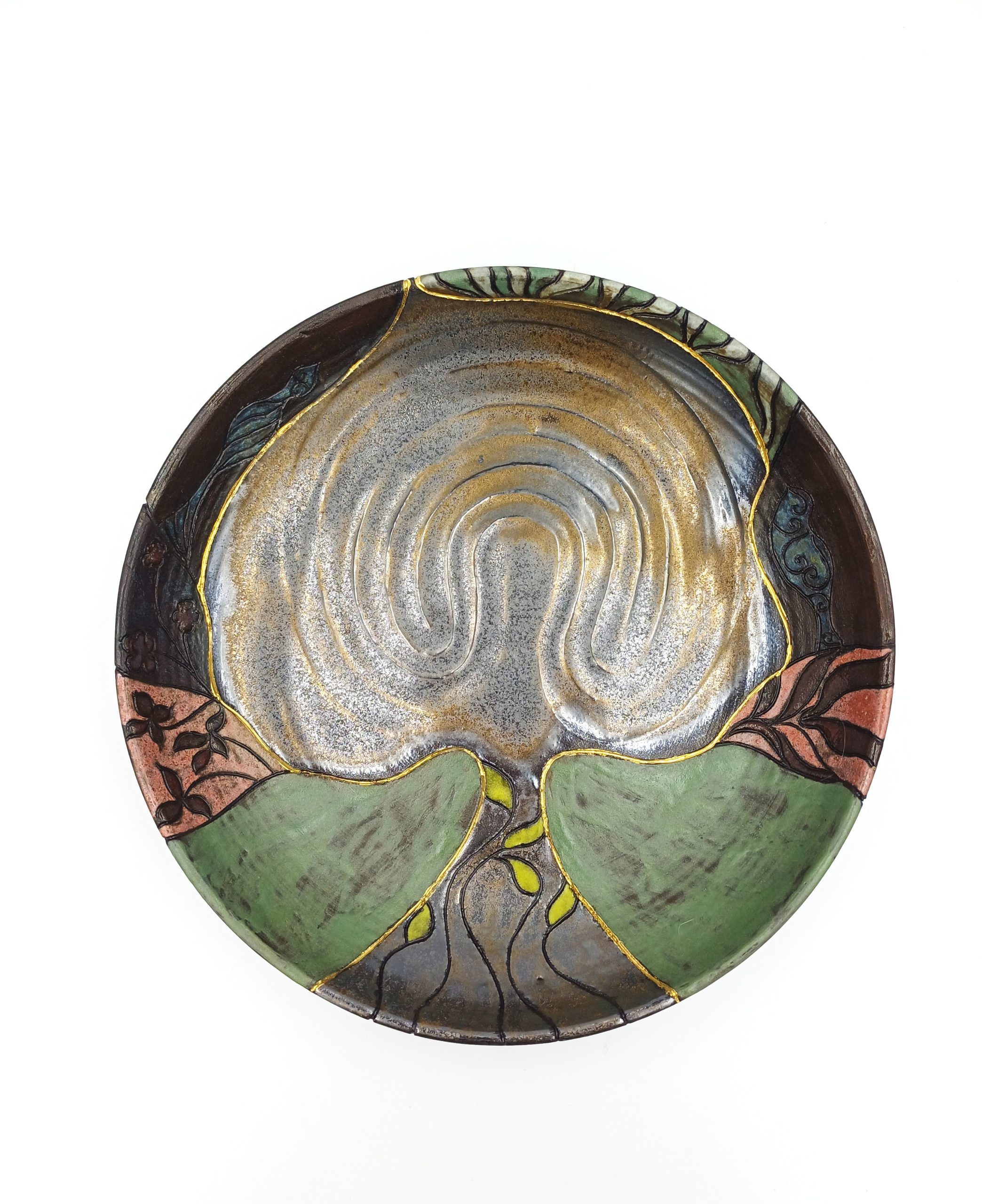 Rahujev labirint na krožniku, pottery art, Labirint preobrazbe